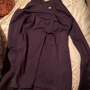 purple nike quarter zip